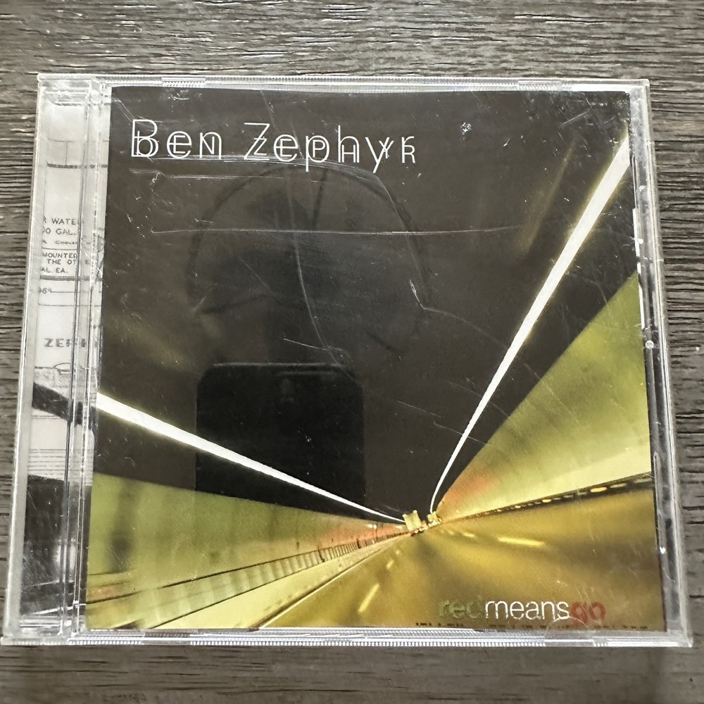 Ben Zephyr Red Means Go CD - Good Condition!
